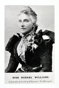 Miss Rachel Williams, intimate friend of Florence Nightingale by English Photographer